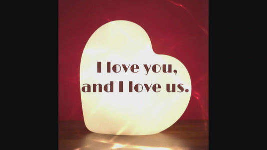 I love you, and I love us