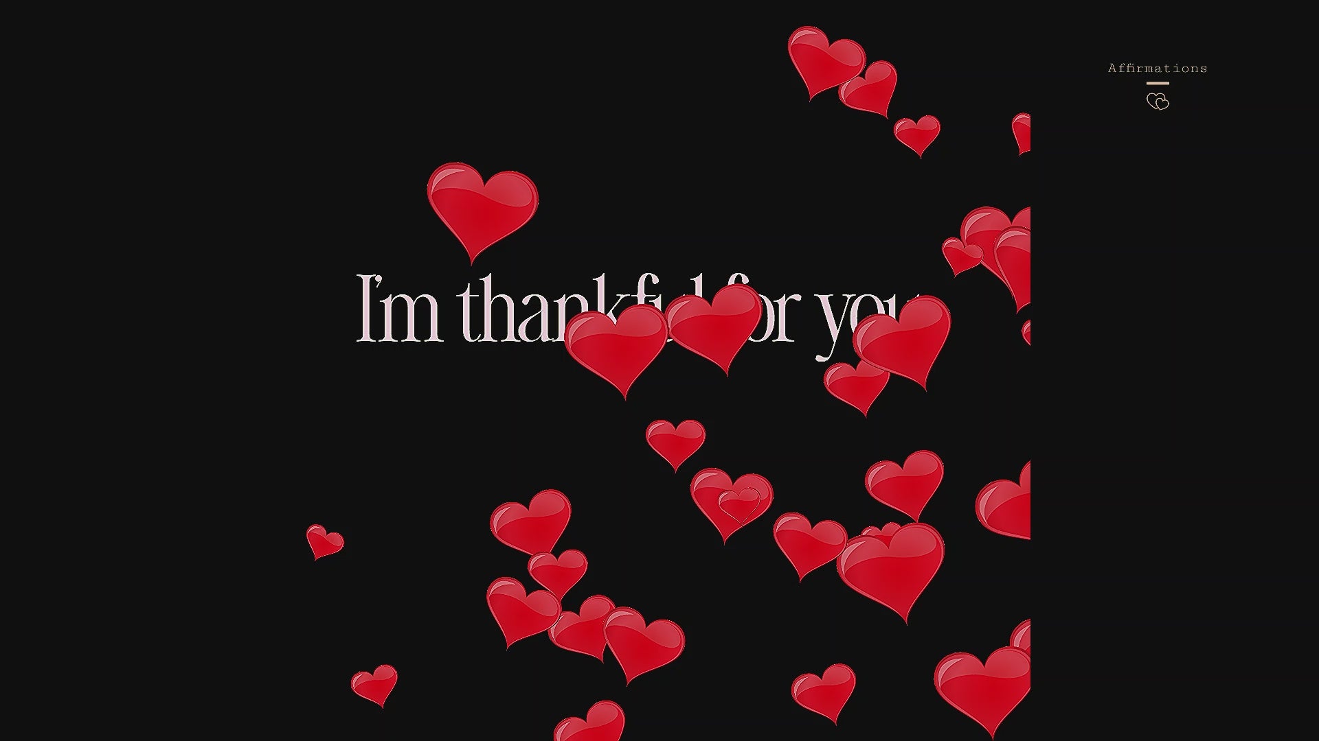 Load video: Complete video with full message