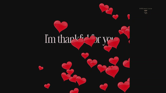 I'm thankful for you